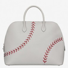 Hermes Bolide 1923 Gris Perle 45 Baseball Bags